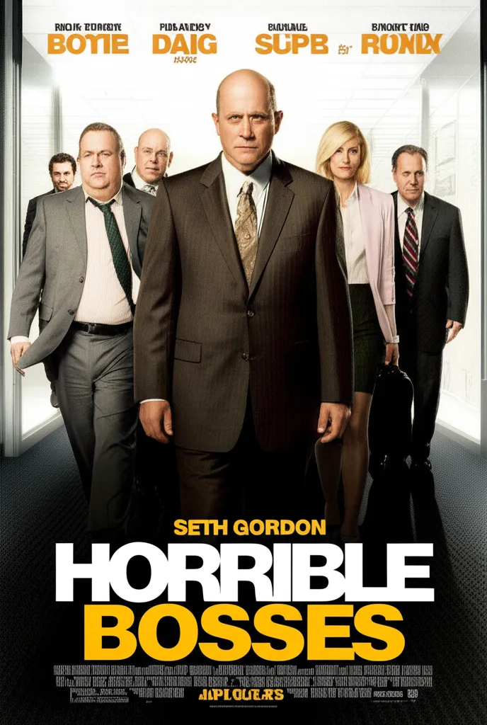 Horrible Bosses poster