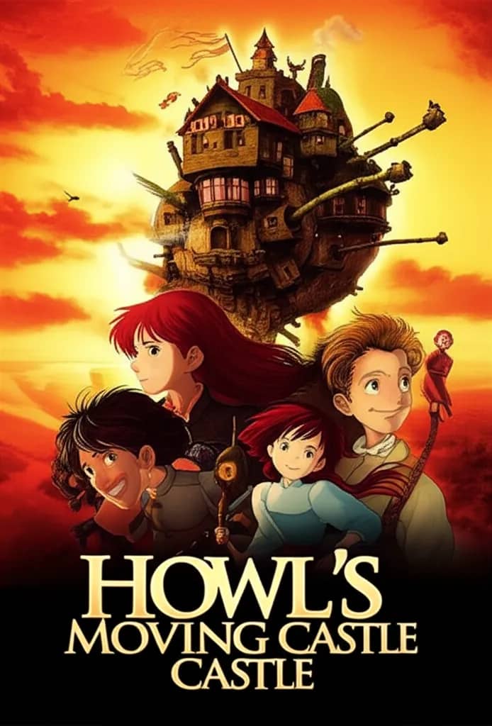 Poster for Howl's Moving Castle