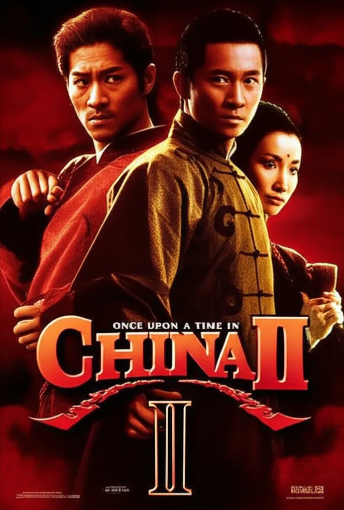 Poster for Once Upon a Time in China II