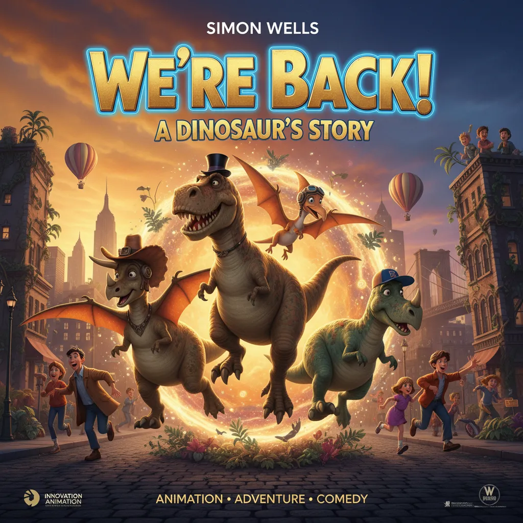 We're Back! A Dinosaur's Story poster