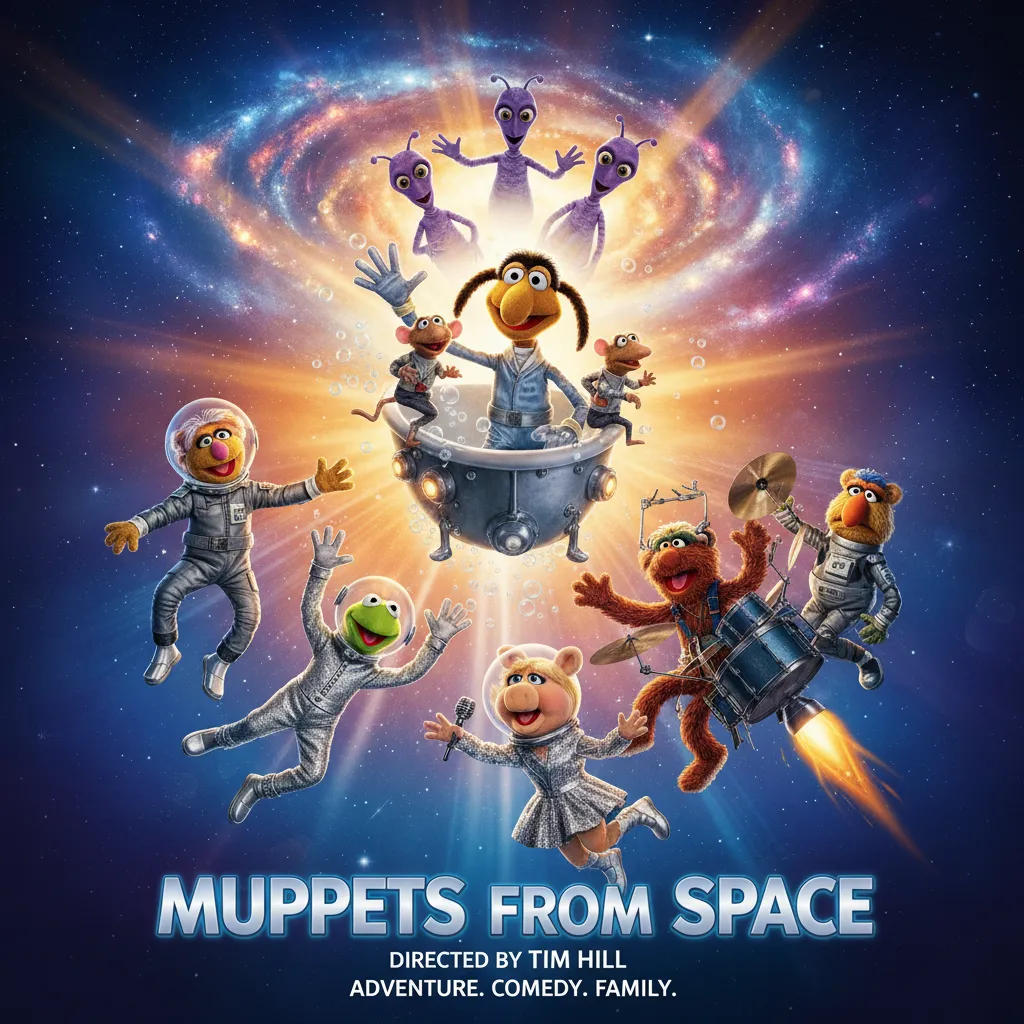 Muppets from Space poster
