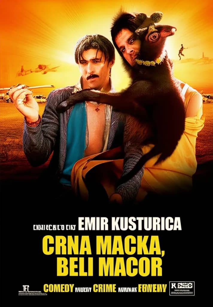 Poster for Crna macka, beli macor