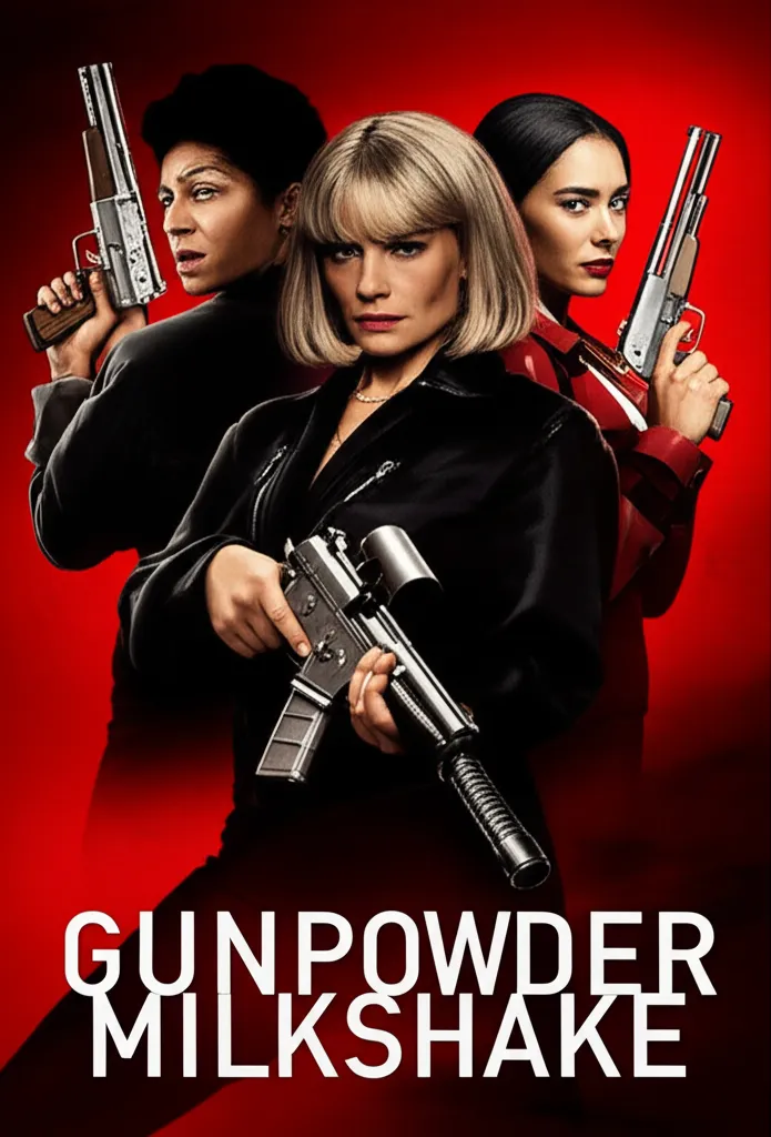 Gunpowder Milkshake poster
