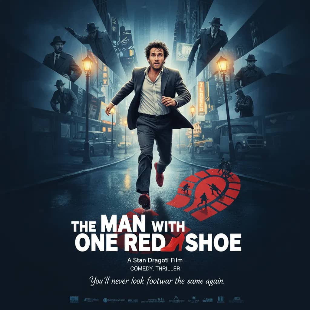 Poster for The Man with One Red Shoe