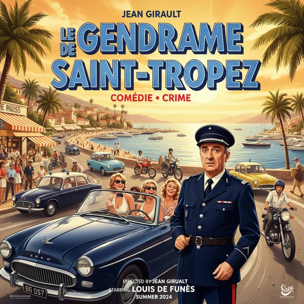 Poster for The Gendarme of Saint-Tropez