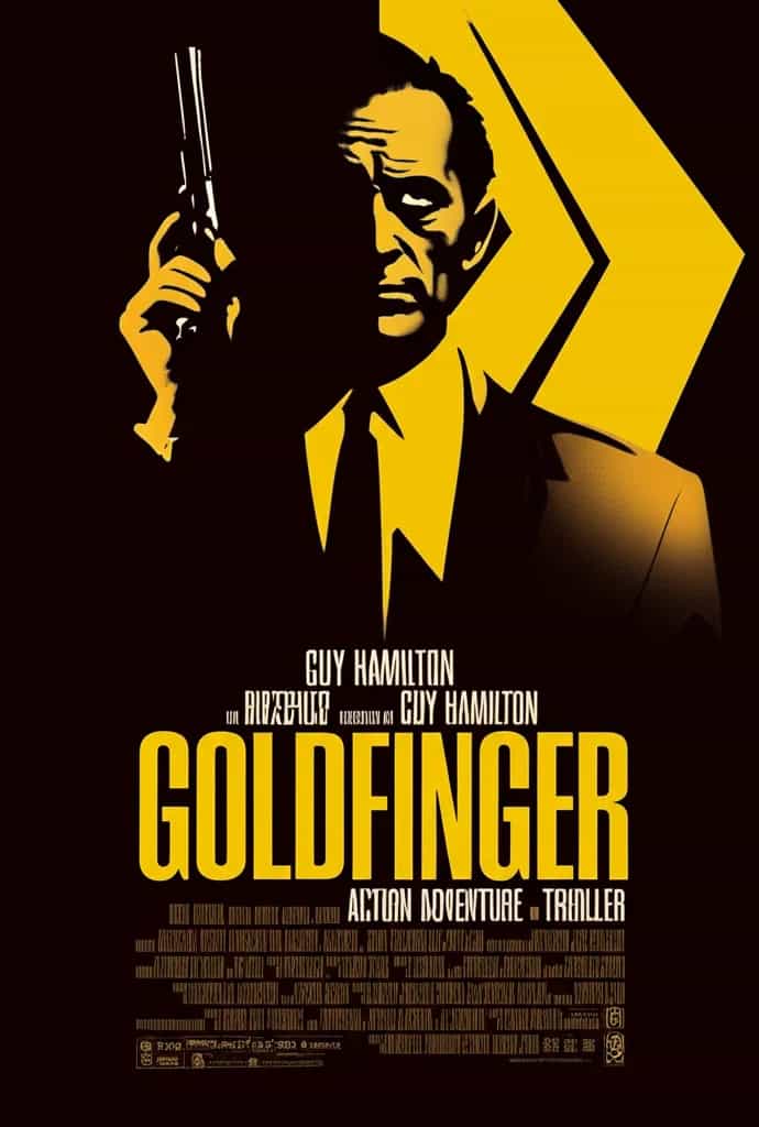 Poster for Goldfinger