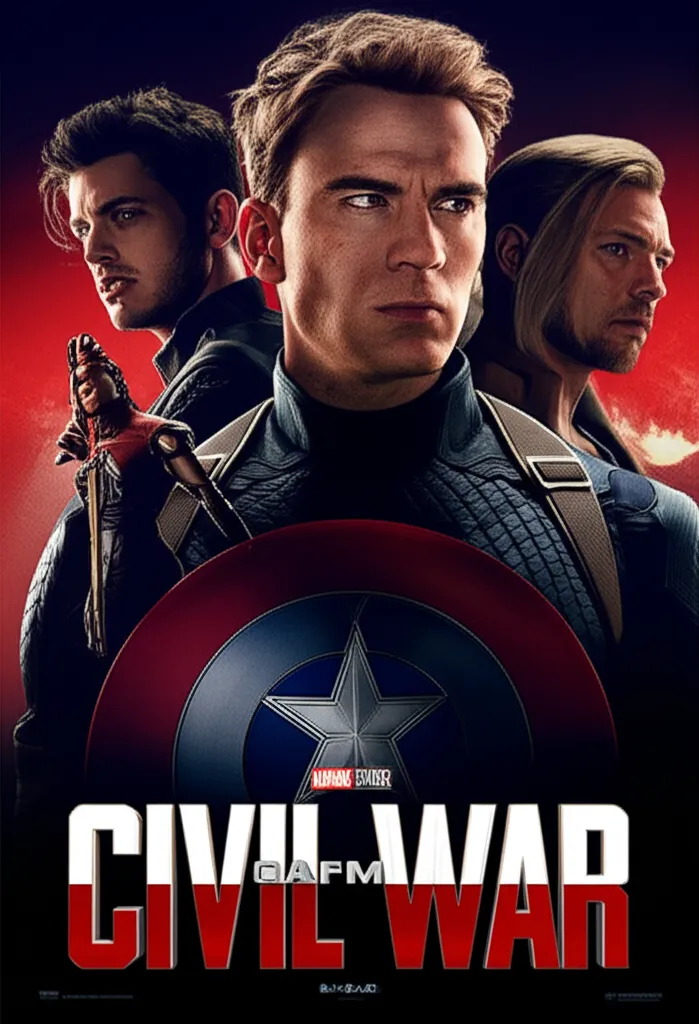 Captain America: Civil War poster