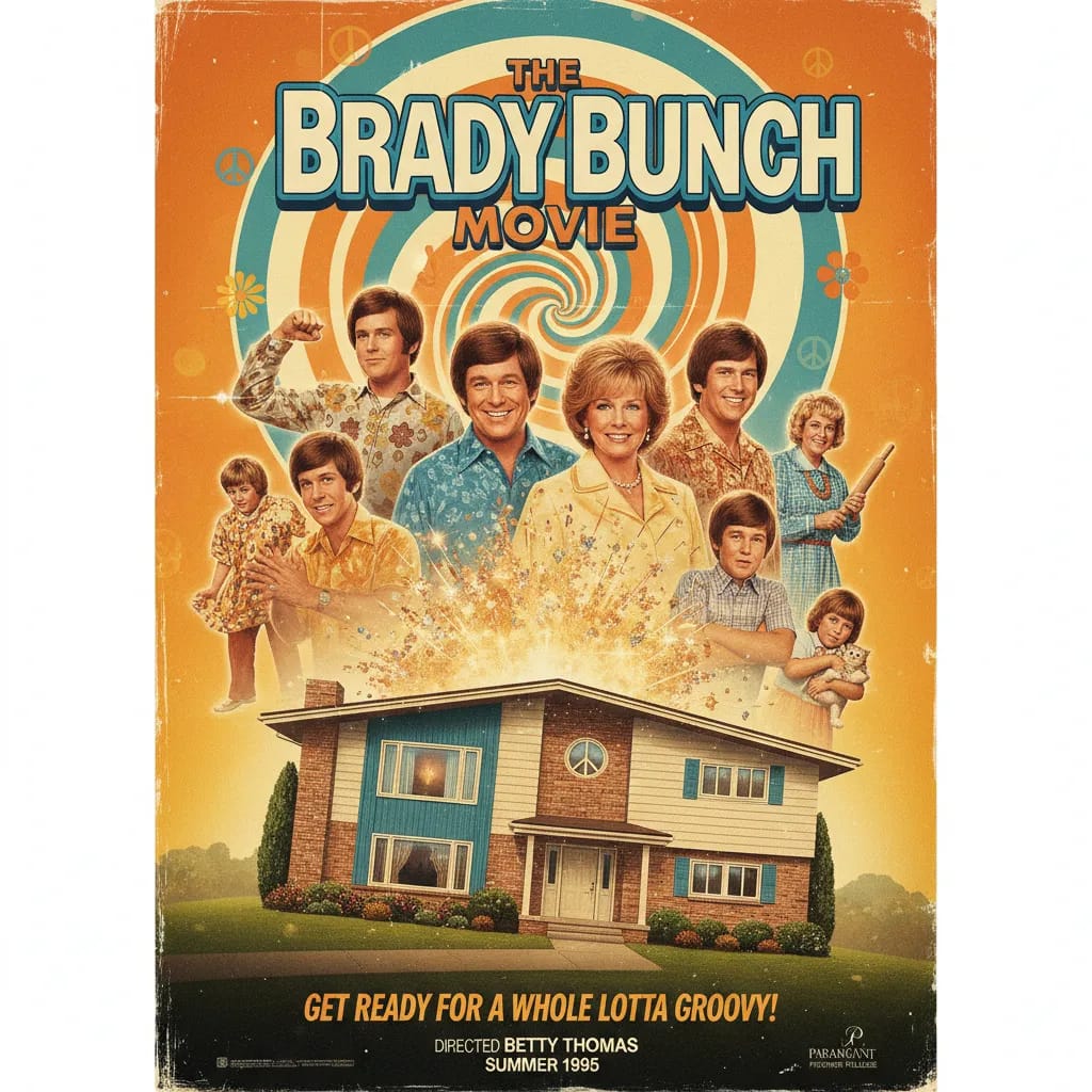 The Brady Bunch Movie poster