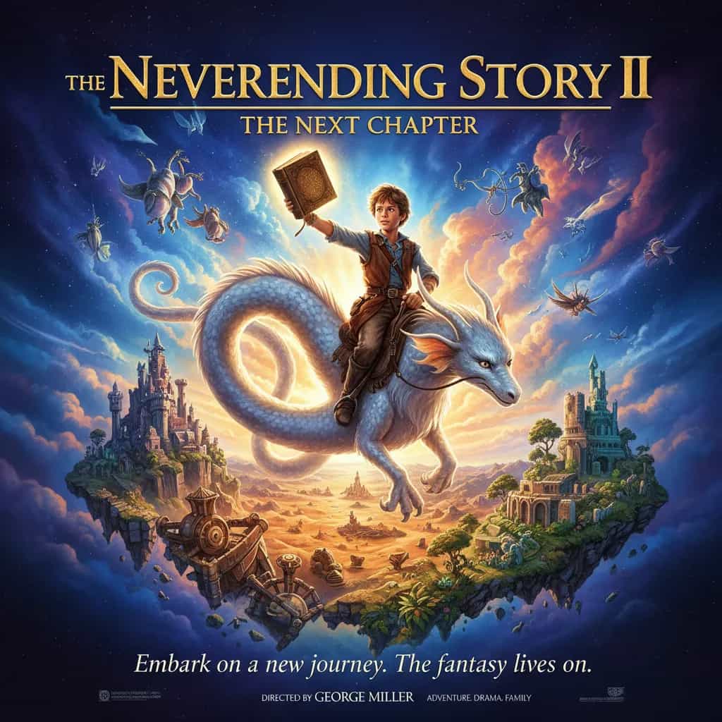 Poster for The NeverEnding Story II: The Next Chapter