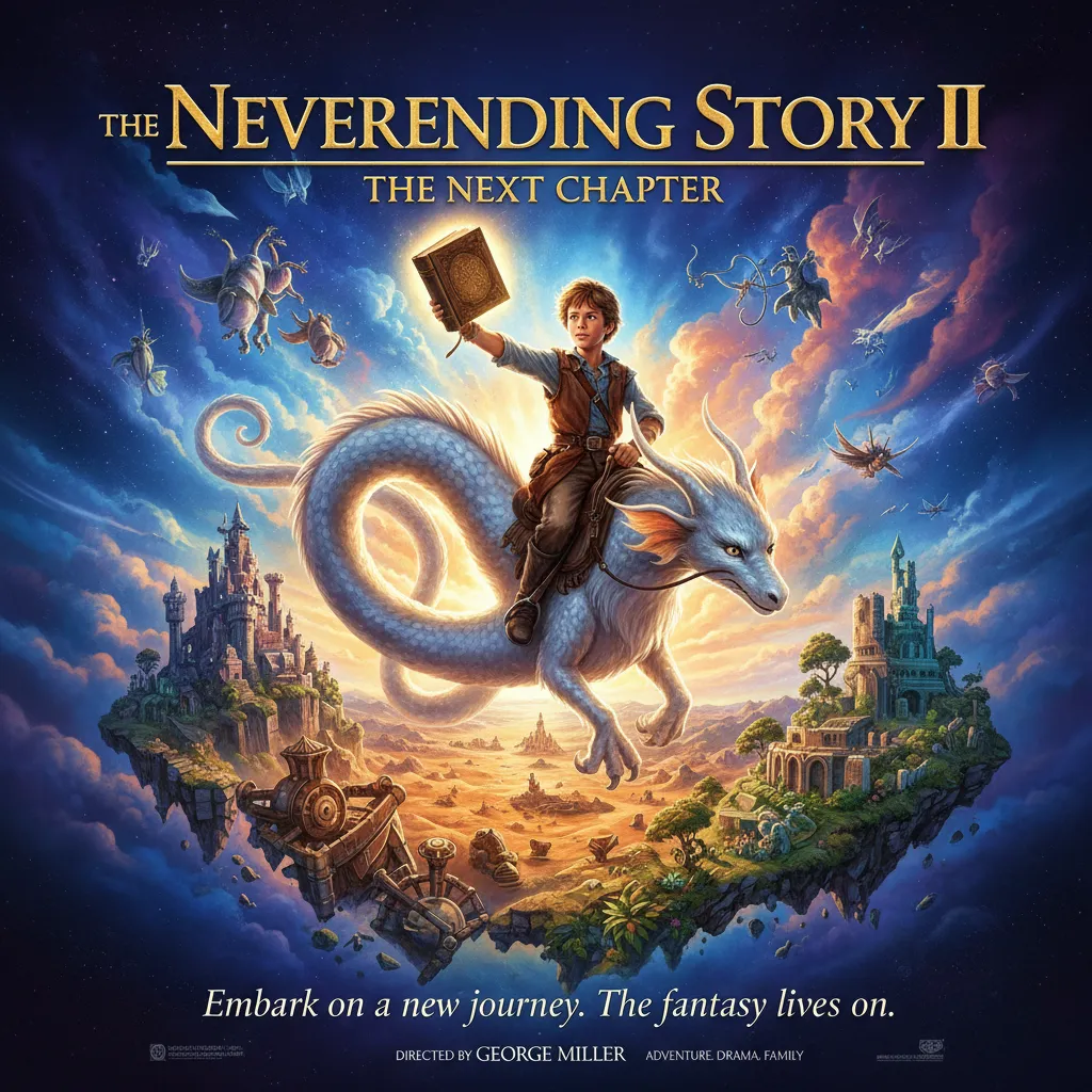 The NeverEnding Story II: The Next Chapter poster