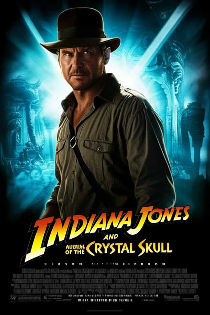 Poster for Indiana Jones and the Kingdom of the Crystal Skull