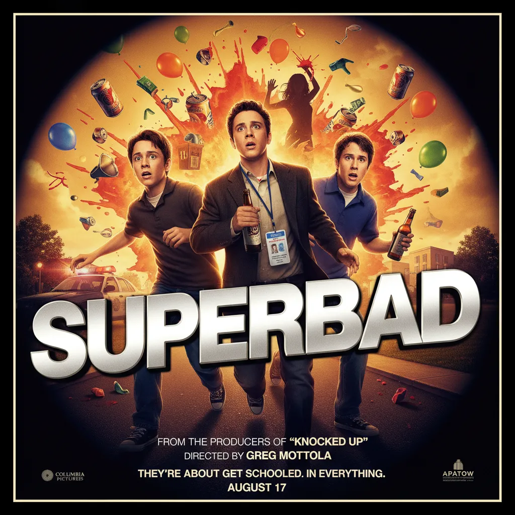 Superbad poster