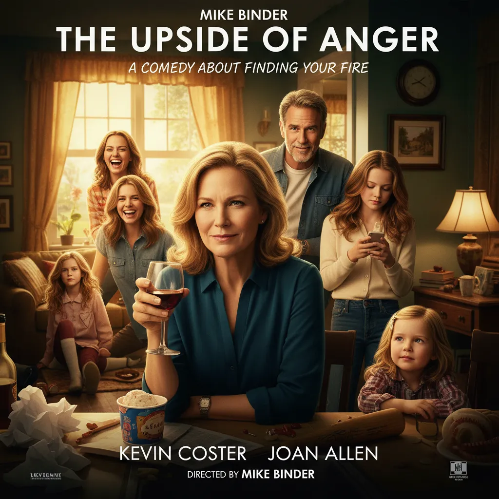 The Upside of Anger poster