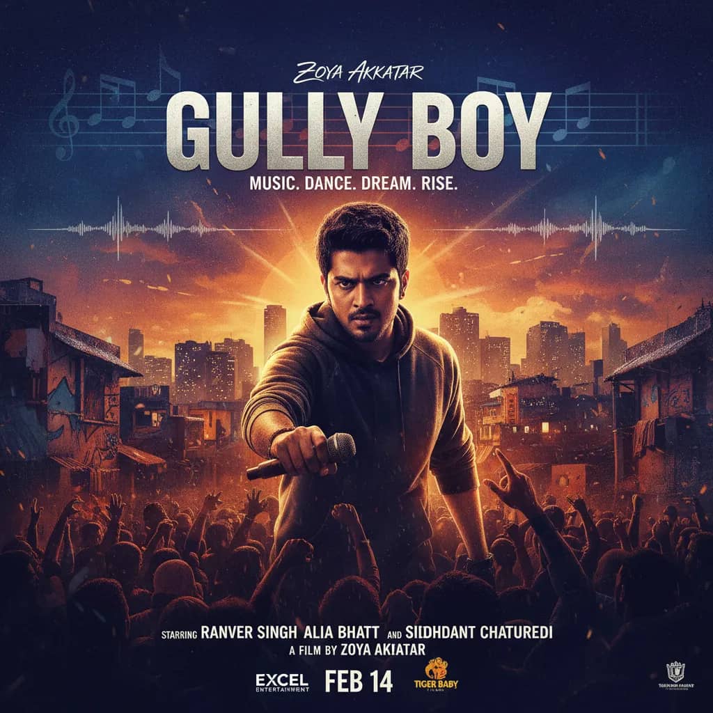Poster for Gully Boy