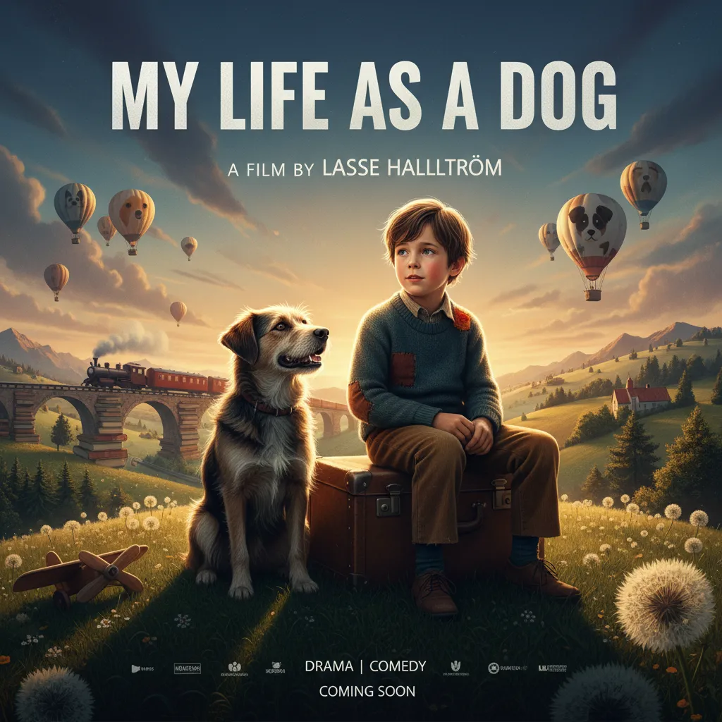 My Life as a Dog poster