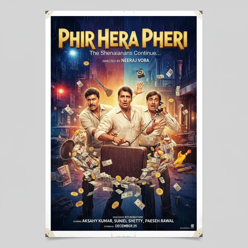 Phir Hera Pheri poster