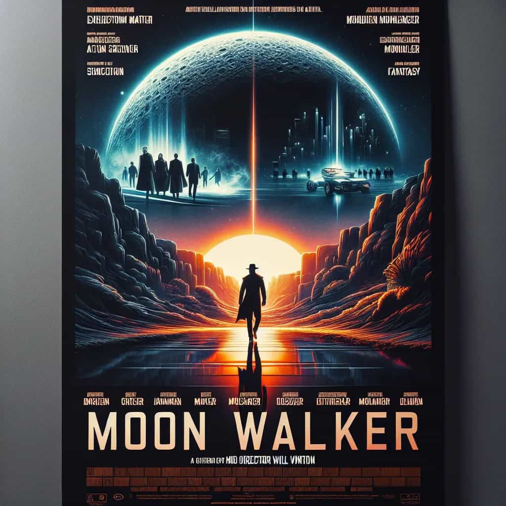 Poster for Moonwalker