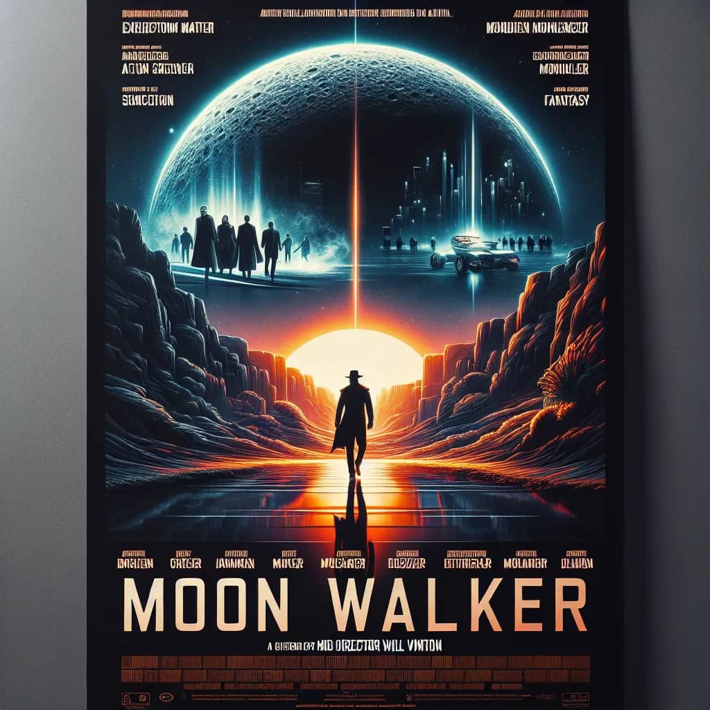Poster for Moonwalker