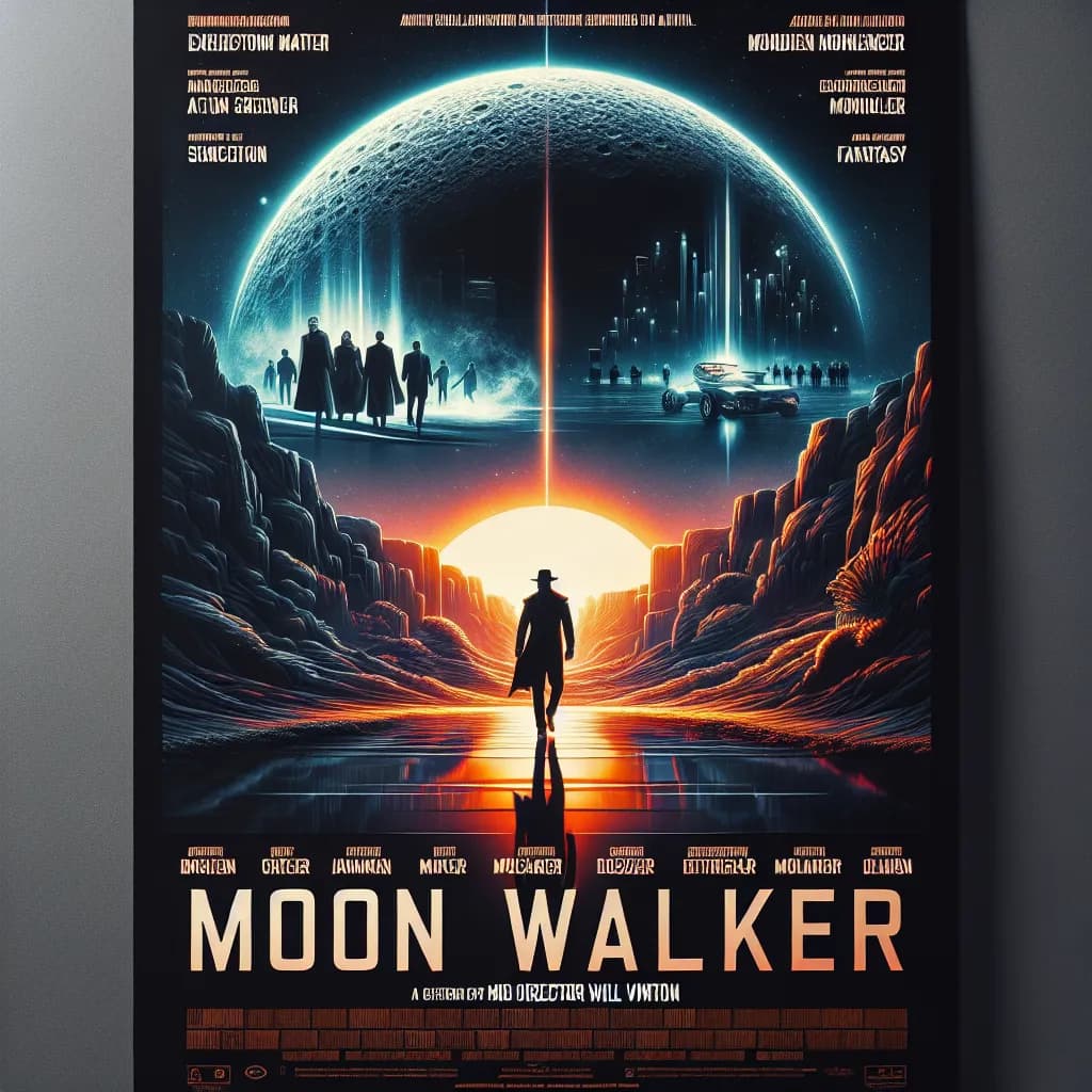 Poster for Moonwalker