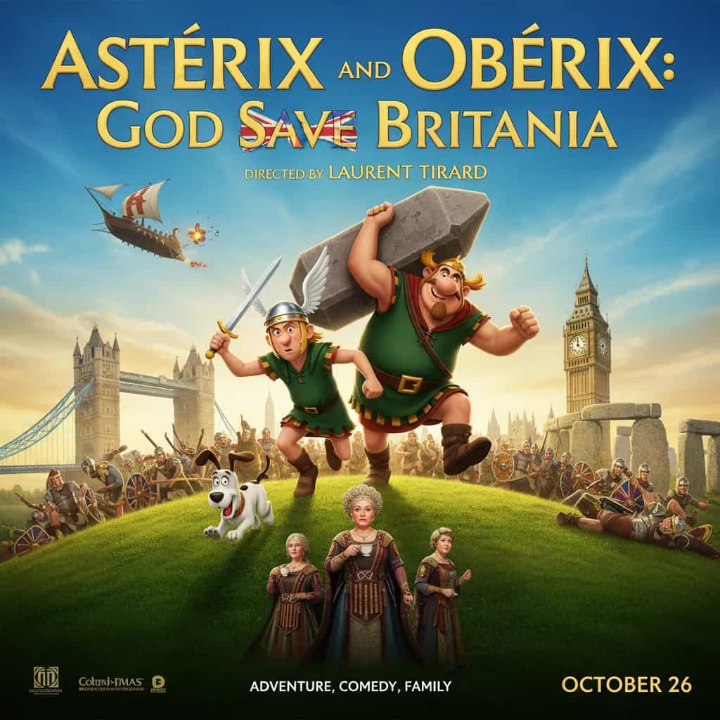 Poster for Astérix and Obélix: God Save Britannia
