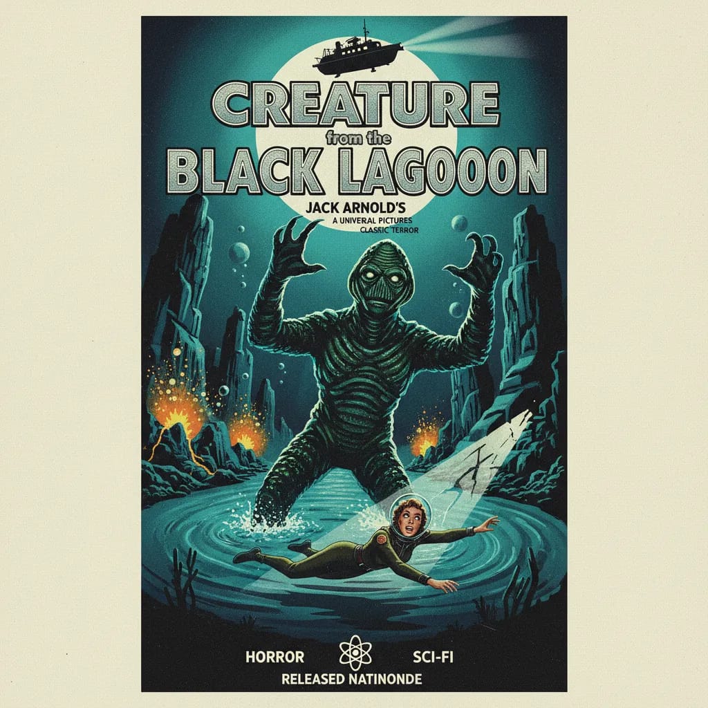 Creature from the Black Lagoon poster
