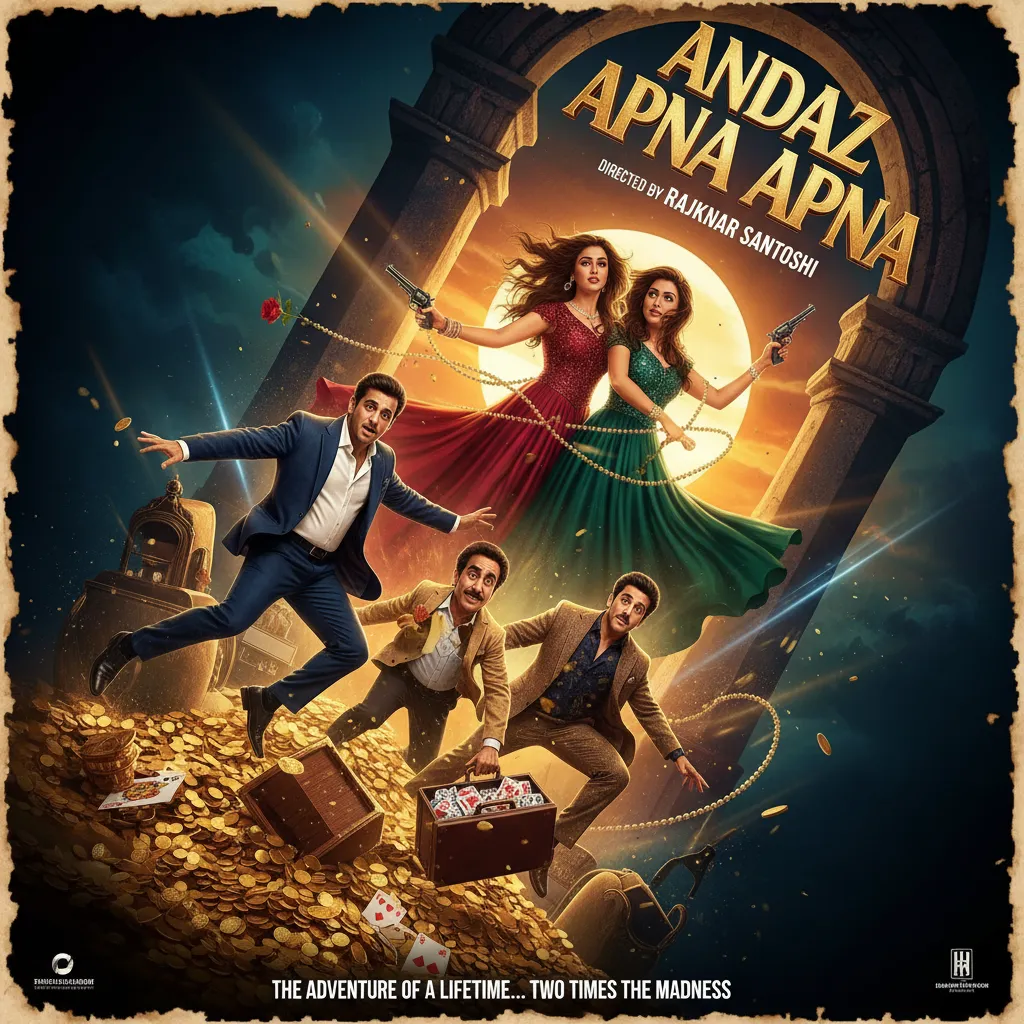 Andaz Apna Apna poster