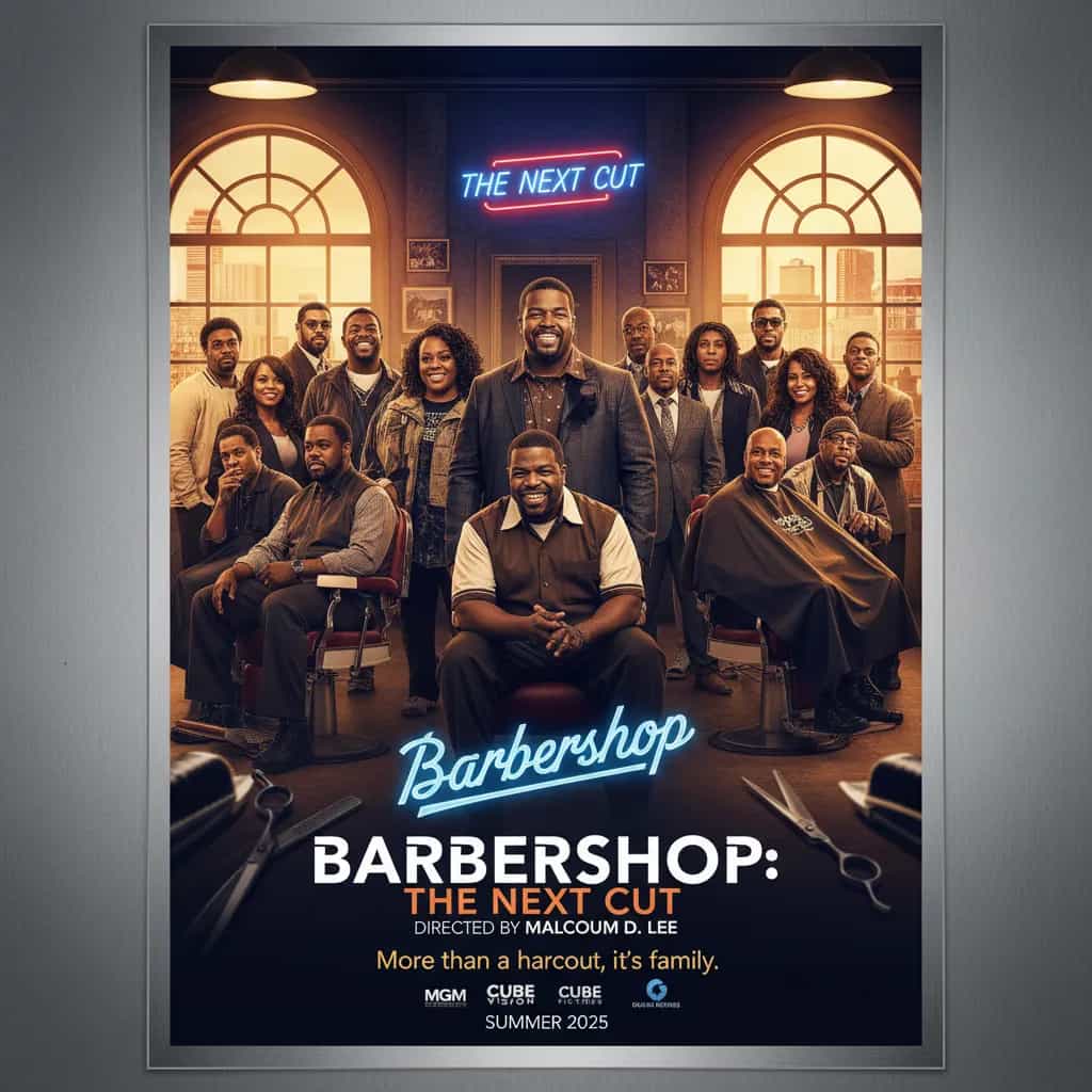 Poster for Barbershop: The Next Cut