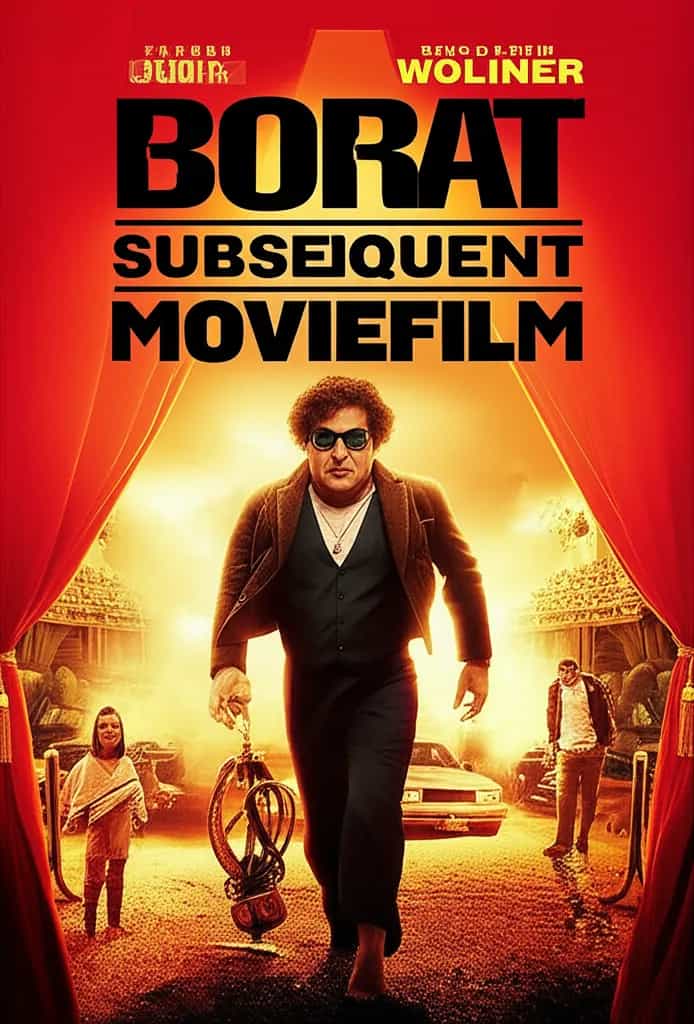 Poster for Borat Subsequent Moviefilm