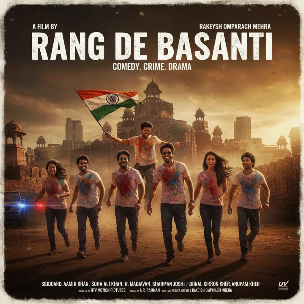 Poster for Rang De Basanti