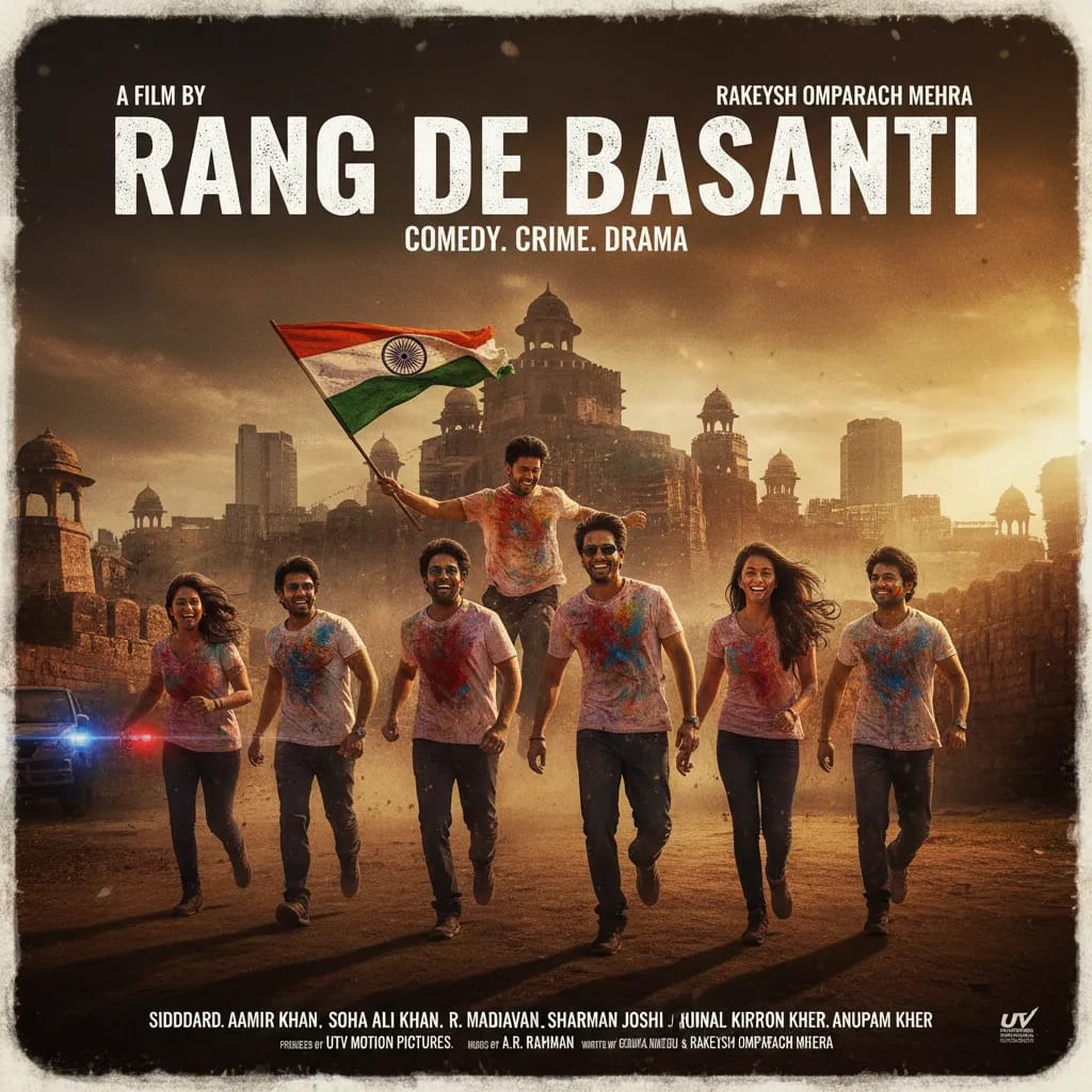 Rang De Basanti poster