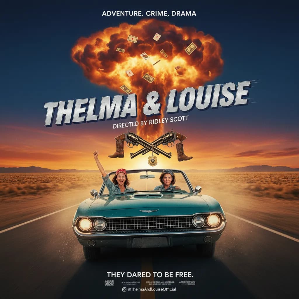 Poster for Thelma & Louise