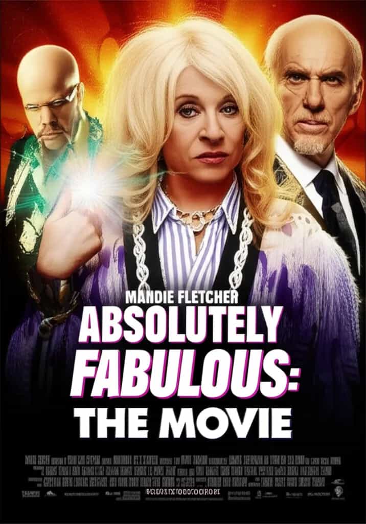 Poster for Absolutely Fabulous: The Movie