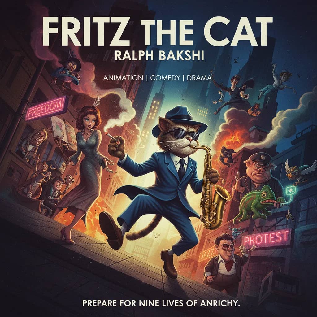 Poster for Fritz the Cat