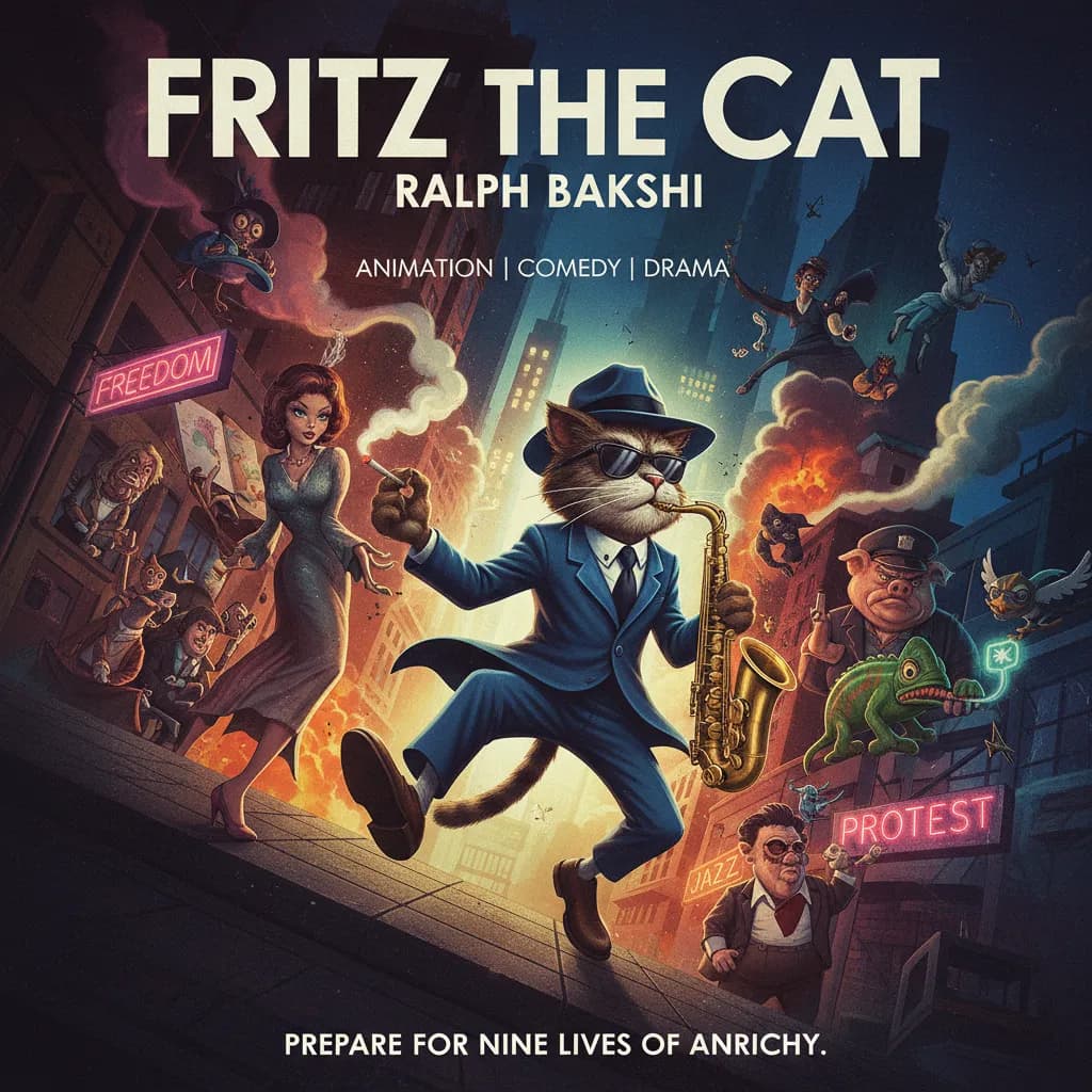 Poster for Fritz the Cat