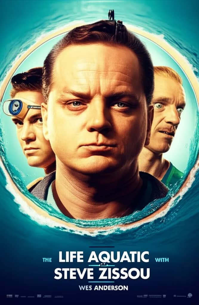 Poster for The Life Aquatic with Steve Zissou