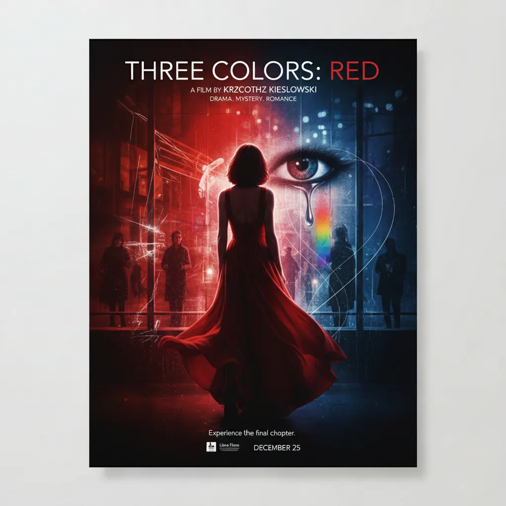 Poster for Three Colors: Red