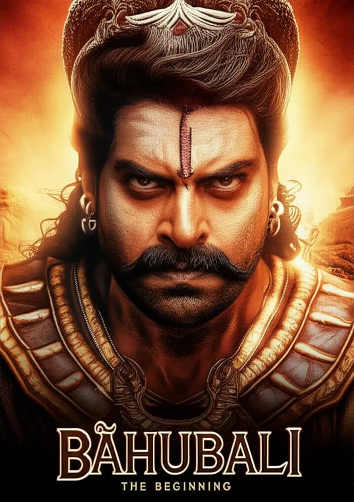 Poster for Bãhubali: The Beginning