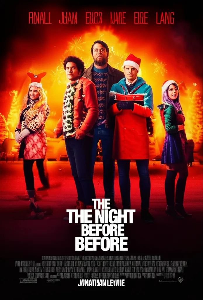 The Night Before poster