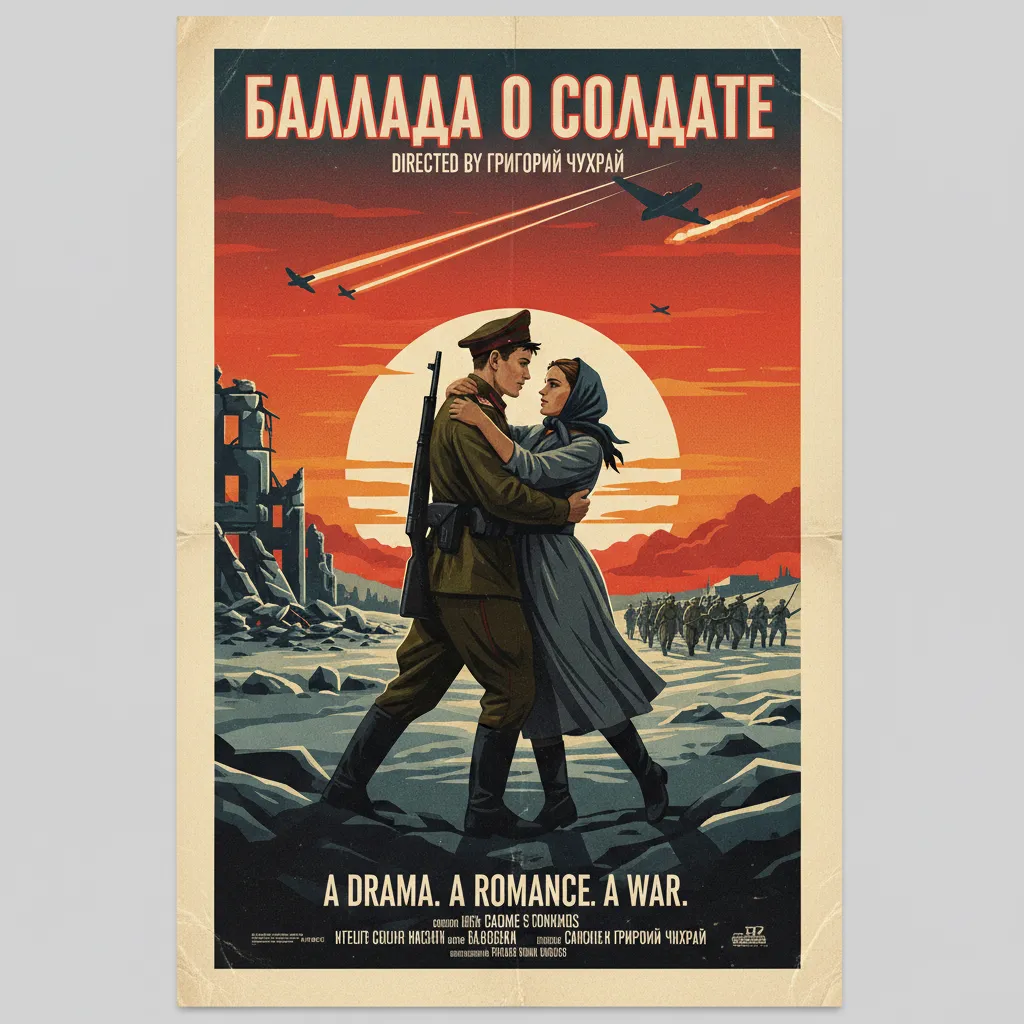 Ballad of a Soldier poster