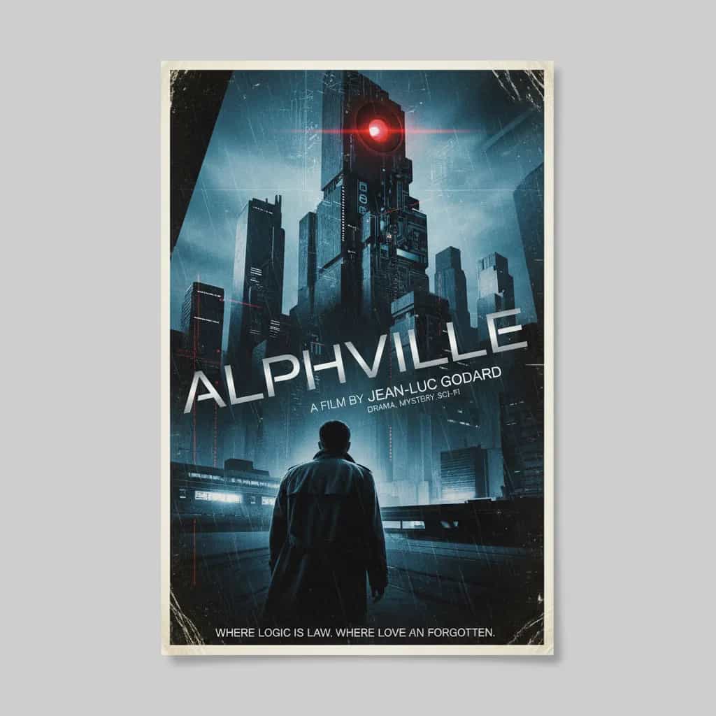Poster for Alphaville