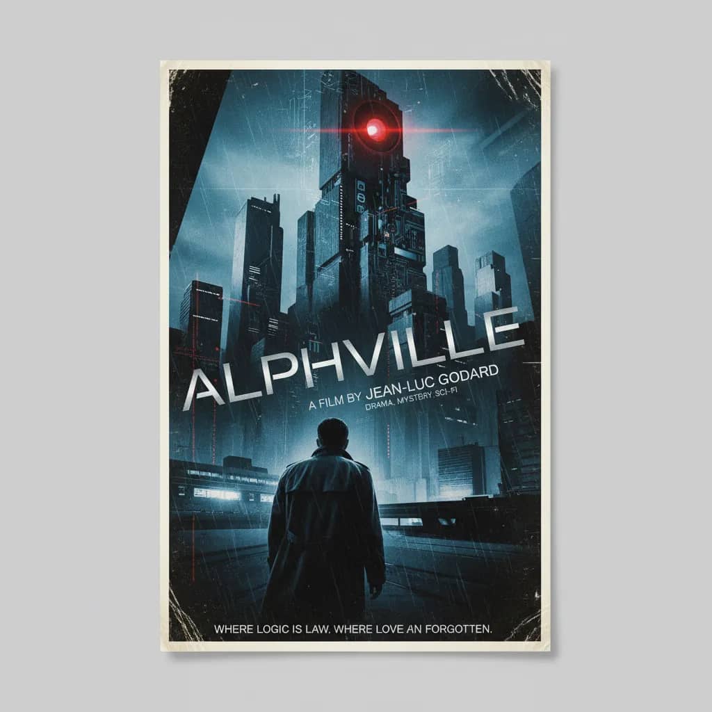 Poster for Alphaville