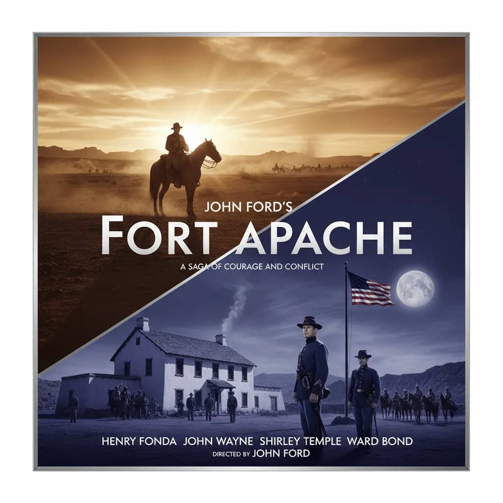 Poster for Fort Apache
