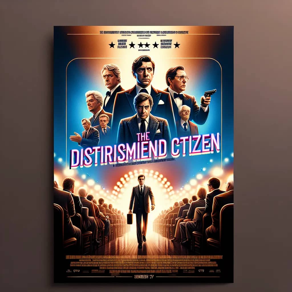 Poster for The Distinguished Citizen