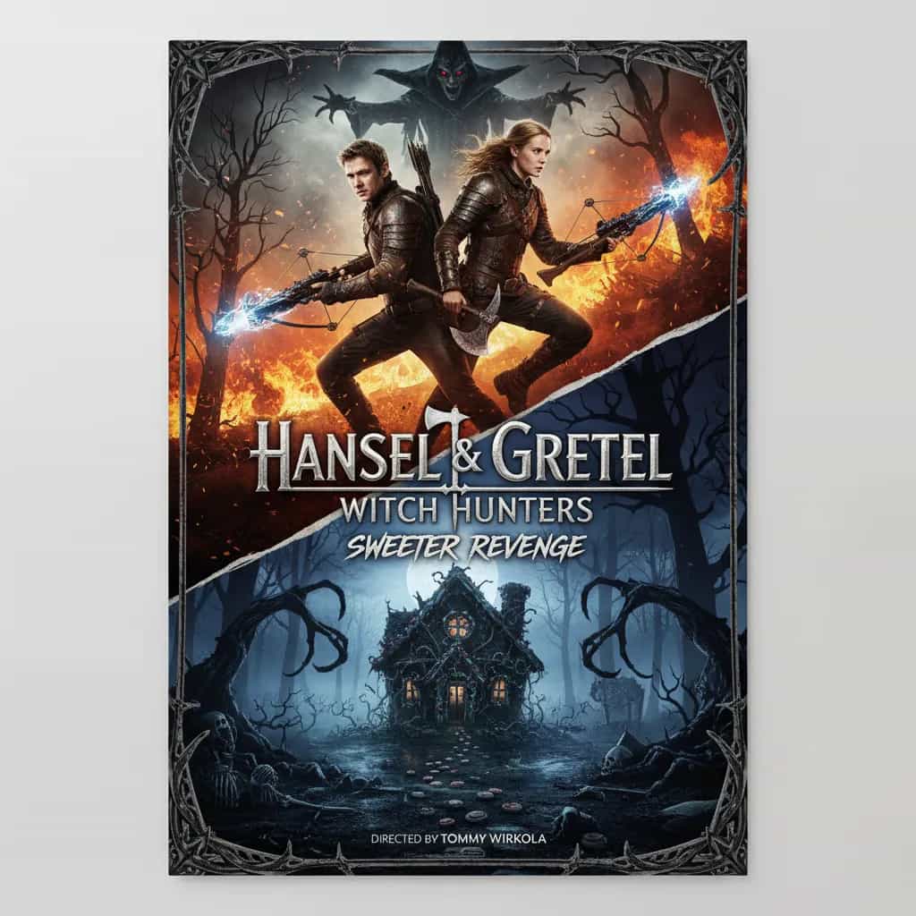 Poster for Hansel & Gretel: Witch Hunters