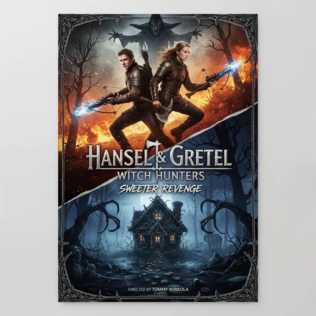 Poster for Hansel & Gretel: Witch Hunters