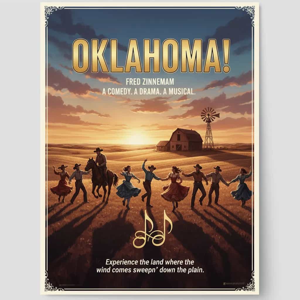 Poster for Oklahoma!