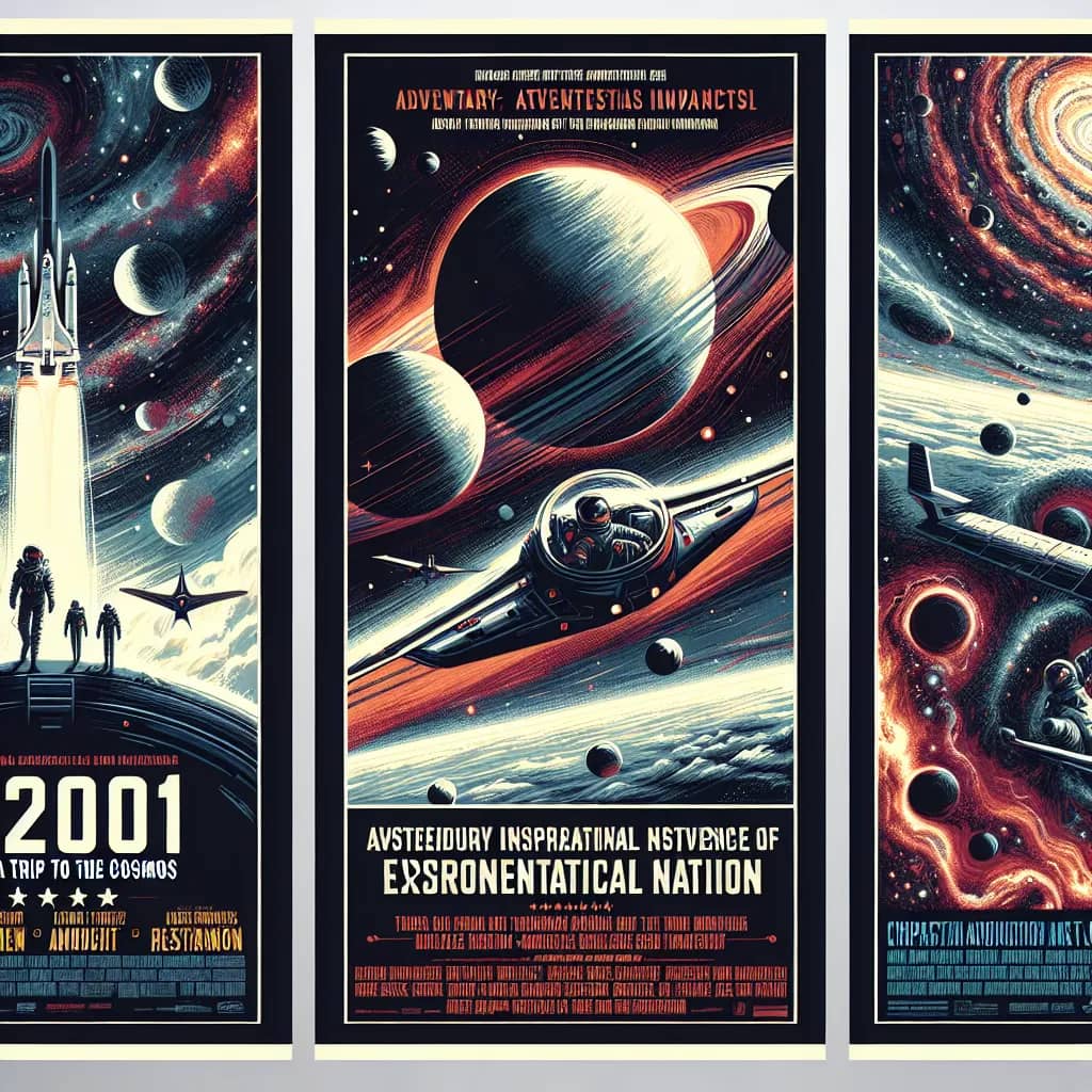 Poster for 2001: A Space Odyssey