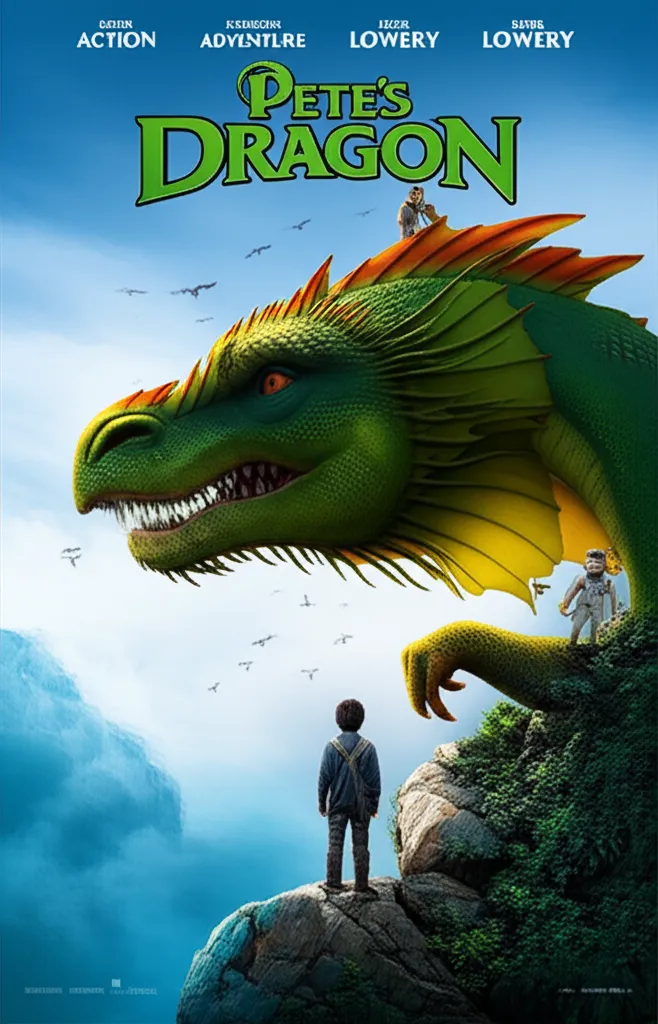 Pete's Dragon poster