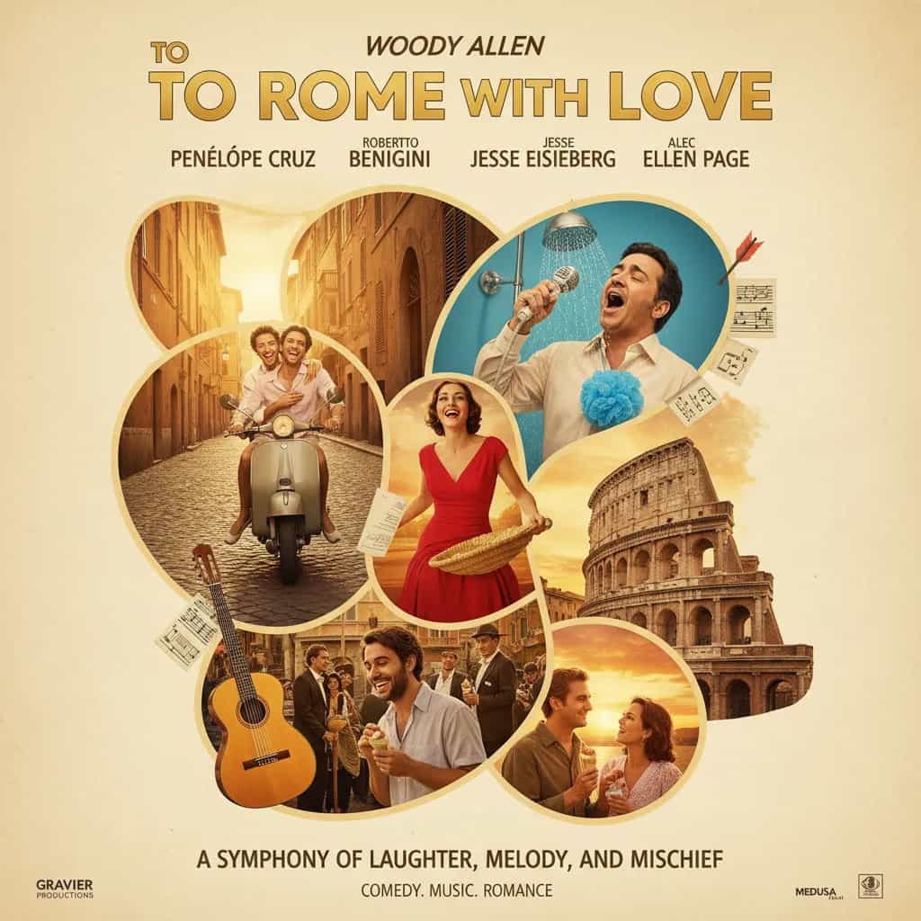 Poster for To Rome with Love