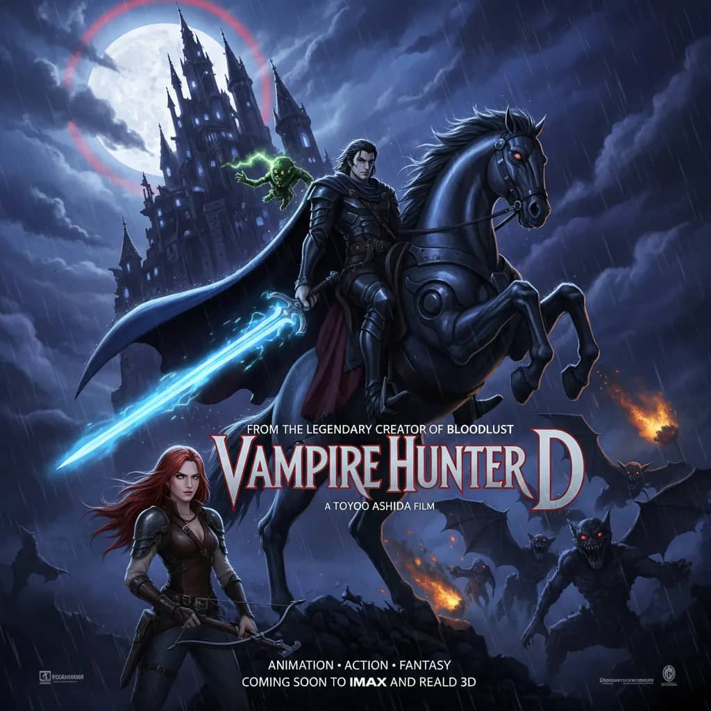 Poster for Vampire Hunter D